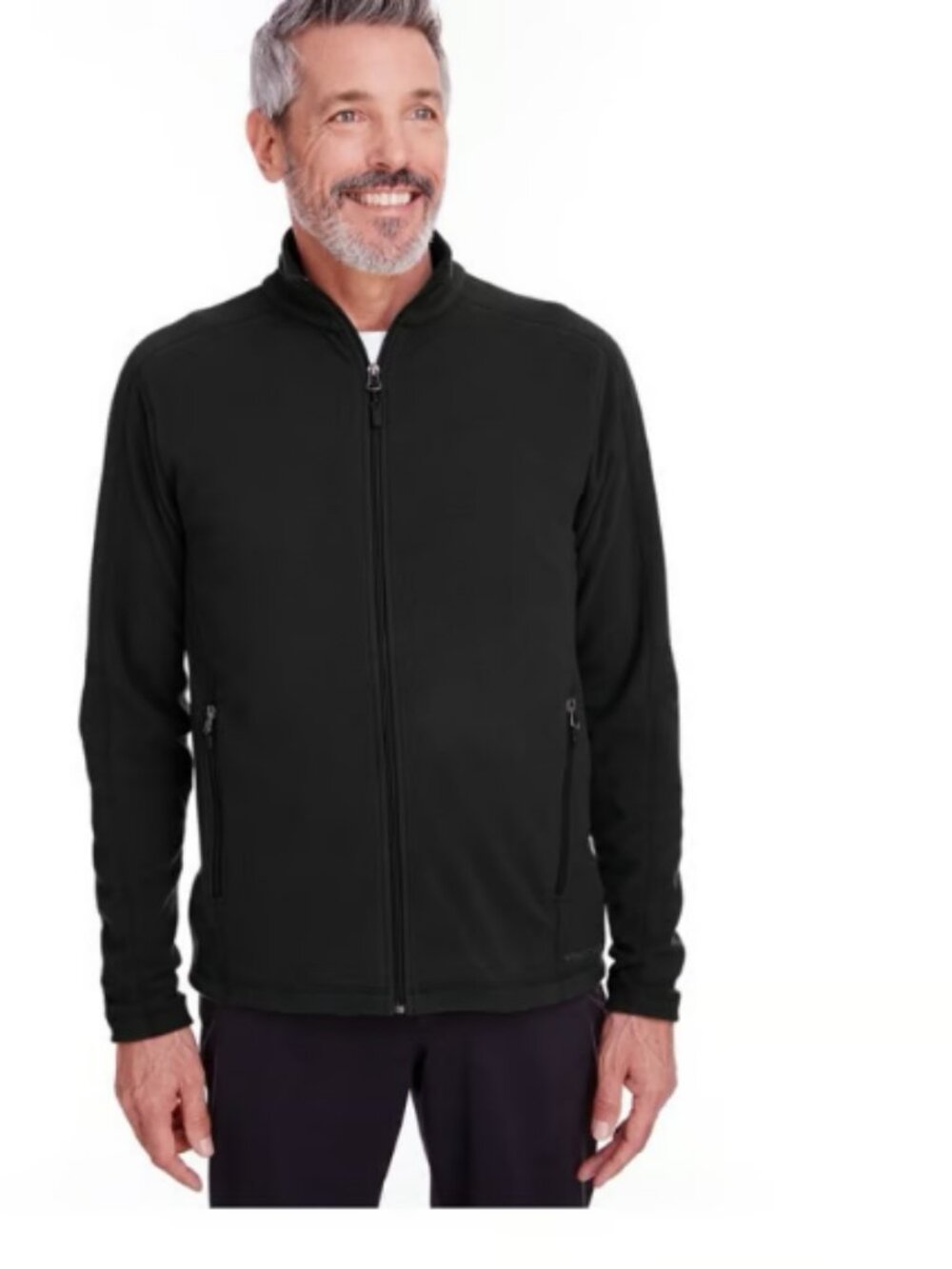 NWT Marmot Men’s Rocklin Full‑Zip Jacket XXL Black Fleece - B169